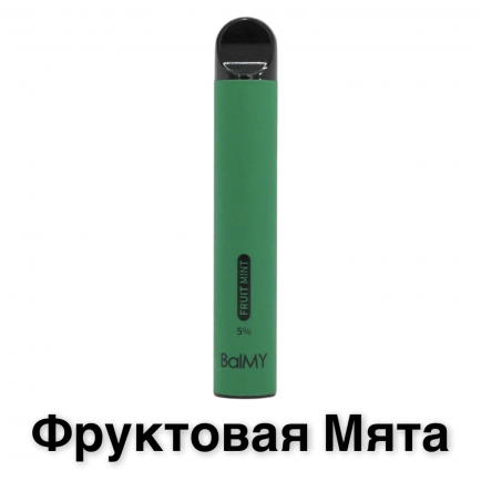 Одноразка BalMY 5% - Фруктовая мята (Original) одноразовая электронная сигарета