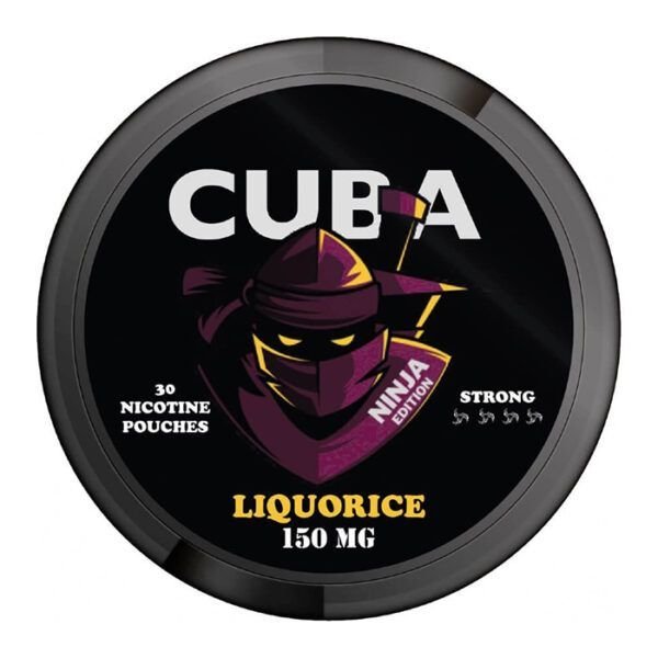 Снюс Cuba Ninja Liquorice 150 мг