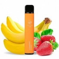 Электронные сигареты Elf Bar 1500 Strawberry Banana - (Эльф Бар 1.5к тяг) Клубника Банан