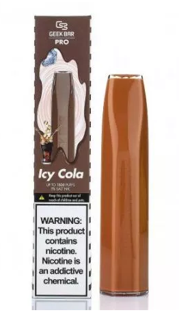 Электронные сигареты Geek Bar PRO 1500 Cola Ice (Гик Бар Кола Айс)