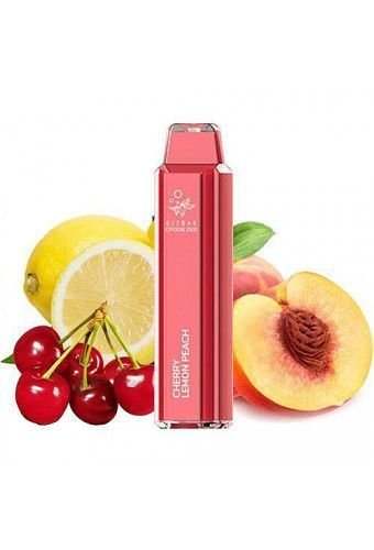 Elf Bar - Crystal 2500 Puffs Disposable Pod Cherry Lemon Peach - (Эльф Бар Кристалл 2.5к тяг) Вишня Лимон Персик