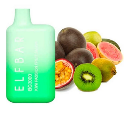 Elf Bar BC 3000 Затяжек - (Эльф Бар БЦ 3к тяг) Киви Маракуйя Гуава