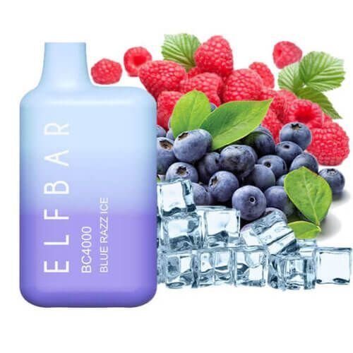 Elf Bar BC 3000 Затяжек - (Эльф Бар БЦ 3к тяг) Лед голубика малина