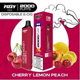 Одноразка FIZZY 2000 ВИШНЯ ЛИМОН ПЕРСИК
