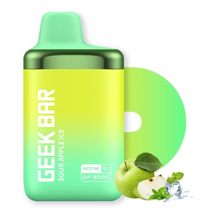 Geek Bar DF8000 Sour Apple (Кислое Яблоко)