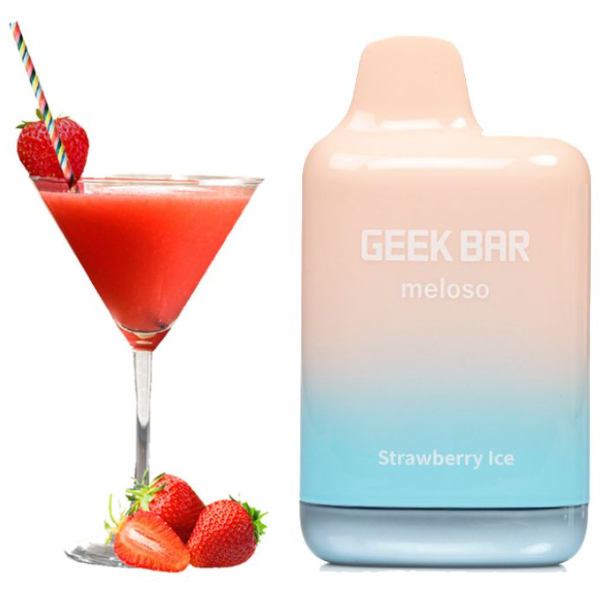 Geek Bar Meloso Max 9000 Клубника Лёд 5%