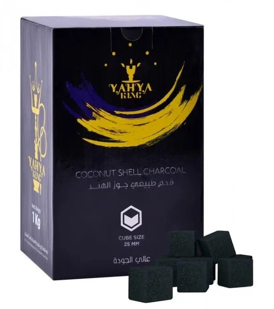 Кокосовый уголь Coco Yahya Elegance King 1 кг