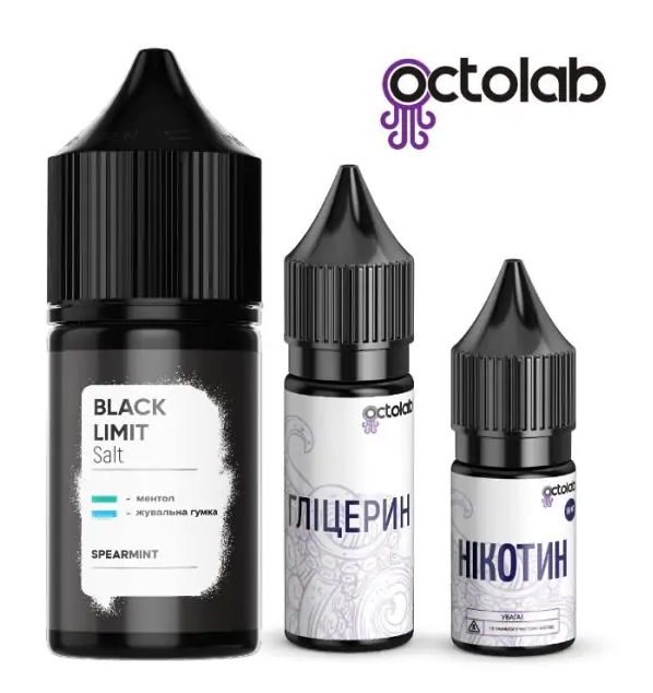 Набор Black Limit Salt Spearmint (50 мг - мл) 30 мл