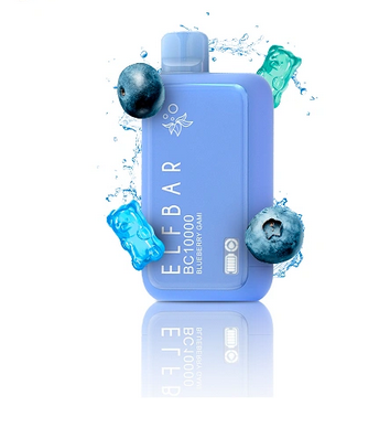 Одноразка Elf Bar BC 10000 затяжек Blueberry Gami (Черника Желейный Медведь)