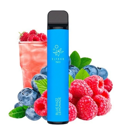 Одноразка Elf Bar Blue Razz Lemonade (Лимонад Голубая Малина) 1500