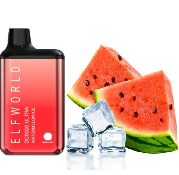Одноразка Elf World 5000 Затяжек Арбуз
