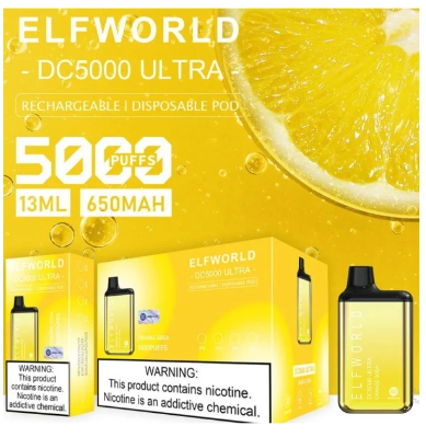 Одноразка Elf World Orange Soda (Апельсиновая Газировка) DC5000 ULTRA