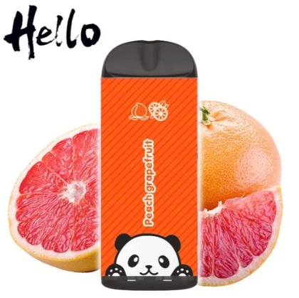 Одноразки Hello Персик Грейпфрут (Peach Grapefruit) - 1000 тяг