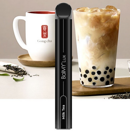 Одноразовая электронная сигарета BalMY Lux Milk Tea (Чай с Молоком) 800 puff