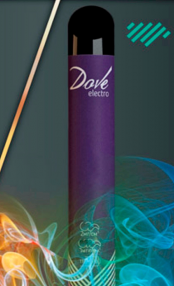 Одноразовая электронная сигарета Dove (Дав) Черничный Лед Blueberry Ice 2000 затяжек