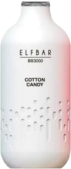 Одноразовая электронная сигарета Elf Bar BB3000 10 мл 5% - (Эльф Бар ББ 3к тяг) Сладкая вата