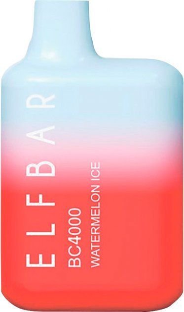 Одноразовая электронная сигарета Elf Bar BC4000 11.5 мл 5% - (Эльф Бар БЦ 4к тяг) Ледяной арбуз