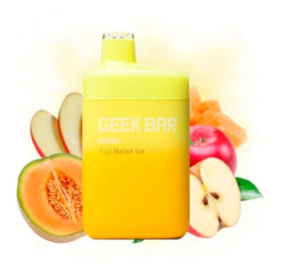 Одноразовая электронная сигарета Geek Bar Фуджи Дыня Лед 5000 Затяжек