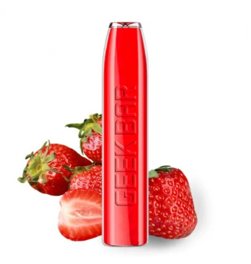 Одноразовая Электронная Сигарета Geek Bar Pro Strawberry (Клубника) (1500 Затяжек)