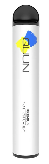 Одноразовая электронная сигарета QUUN Премиум 1500 5 мл Cotton Candy