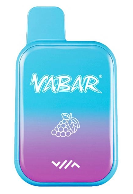 Одноразовая электронная сигарета Vabar Supra 7000 16 мл 5% Виноград со льдом
