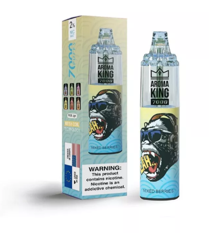 Одноразовый POD Aroma King Tornado 7000 650 mAh Mix Berries 2% (Микс ягод)