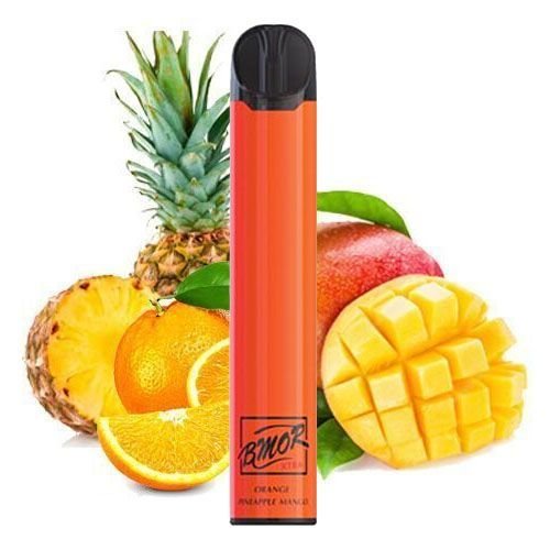 Одноразовый Pod BMOR Saturn 1600 1000mAh Orange Pineapple Mango 5% (Апельсин с ананасом и манго)
