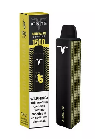 Одноразовый Pod IGNITE 1500 Banana Ice