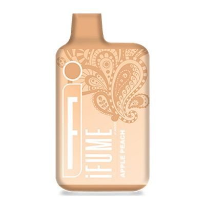 Одноразовый заряжаемый вейп iFume i1 5000 Яблоко Персик