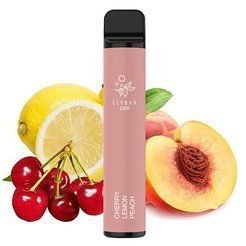 Одноразка Pod Elf Bar 1500 Disposable Device 850mAh Cherry Lemon Peach 5% - (Эльф Бар 1.5к тяг) Вишня Лимон Персик