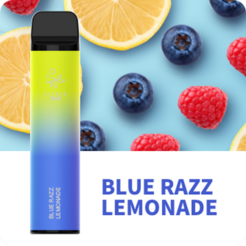 Одноразка Pod ELF BAR 5000 Disposable Pod Device 650mAh Blue Razz Lemonade (Rechargeable) 5% - (Эльф Бар 5к тяг) Блю Разз Лимонад