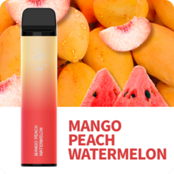 Одноразка Pod ELF BAR 5000 Disposable Pod Device 650mAh Mango Peach Watermelon (Rechargeable) 5% - (Эльф Бар 5к тяг) Арбуз Манго Персик