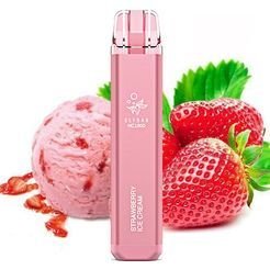 Одноразка Pod Elf Bar NC1800 Disposable Pod Device 950mAh Strawberry Ice Cream - (Эльф Бар НЦ 1.8 тяг) Земляничное мороженое