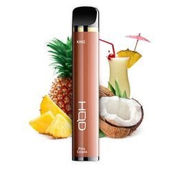 Одноразка Pod HQD King 2000 Pina Colada 5% - (Ашкьюди Кинг) Пина Колада