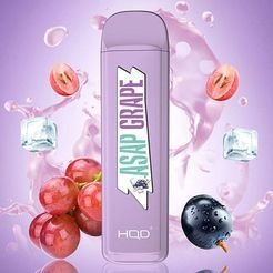 Одноразка Pod HQD Mega 1800 Grape 5% - (Ашкьюди) Виноград