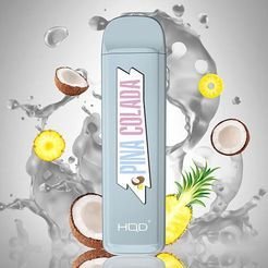 Одноразка Pod HQD Mega 1800 Pina Colada 5% (Пина Колада)