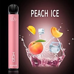 Одноразка Pod HQD Super Peach Ice 0% (Персиковый лед)