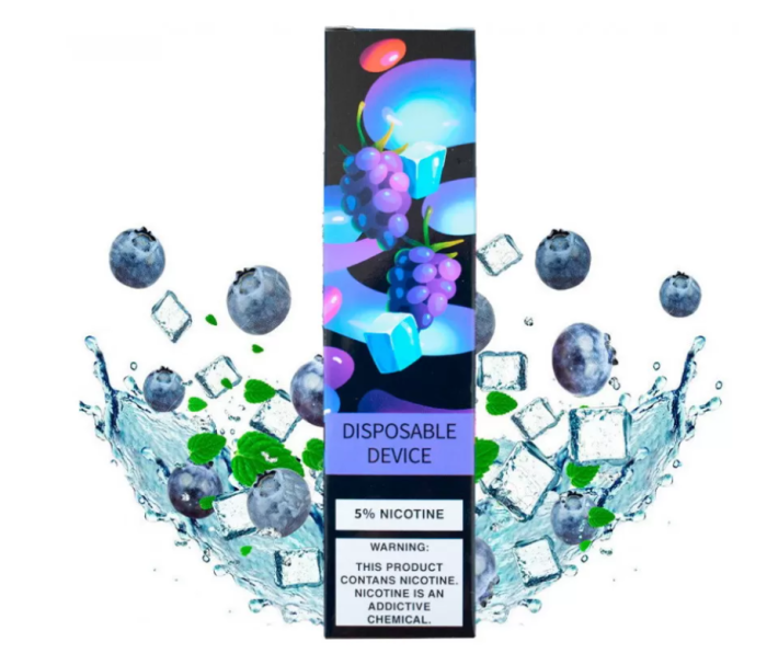 Одноразка Pod система ZeeZee 1500 Blackberry Ice 50 мг 850 мАч