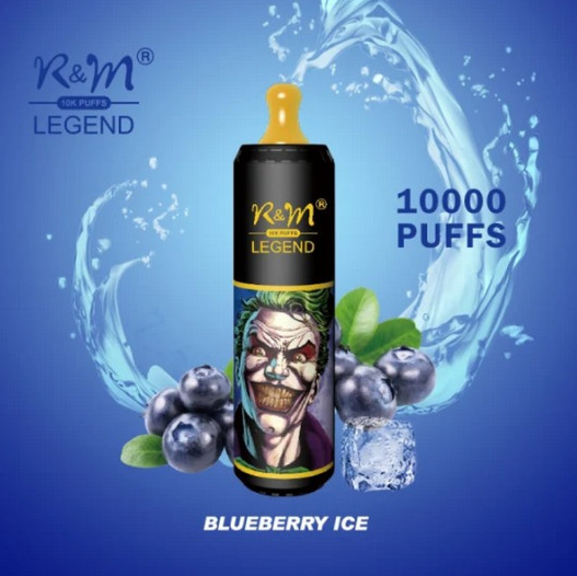 RandM Legends 10 000 Затяжек - Черничный лед