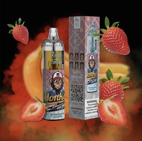 RANDM TORNADO 7000 Затяжек клубника банан