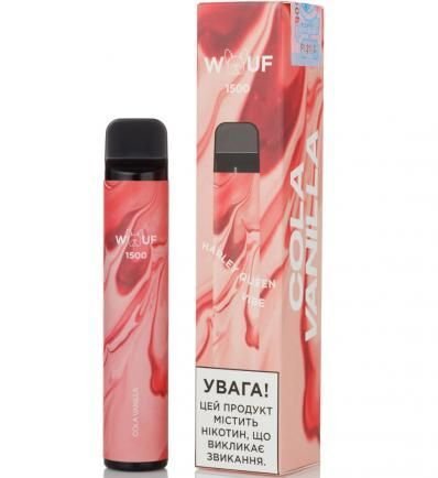 Одноразка WOUF 1500 - Cola Vanilla 5% (Original) одноразовая электронная сигарета
