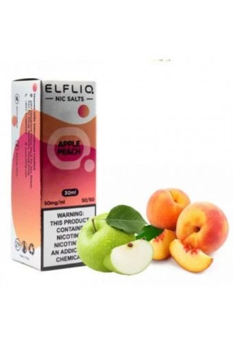 Жидкость ELF LIQ от ELF BAR 30ml - Apple Peach (Яблоко персик)