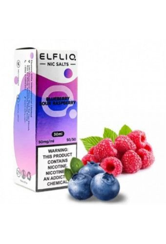 Жидкость ELF LIQ от ELF BAR 30ml - Blueberry Sour Raspberry (Черника Кислая малина)